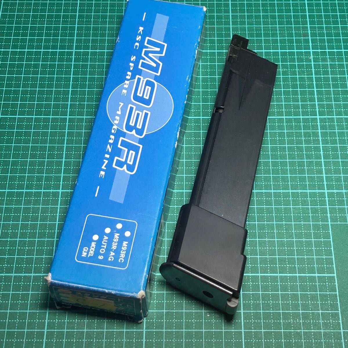 中古美品　KSC GBB M93R-AG 用　38連スタンダードマガジン　元箱付き　ガス漏れ無し