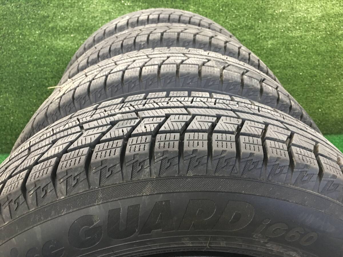 コンパクトカーに!! ヨコハマ アイスガード iG60 155/80R13 2021 AW付 13インチ 4穴 PCD100 売切!!の画像10