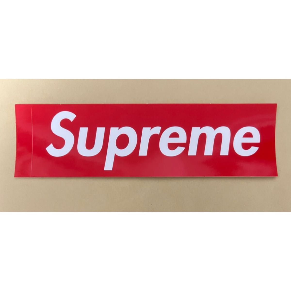 シュプリーム Box Logo ステッカー ボックスロゴ シール ノベルティ