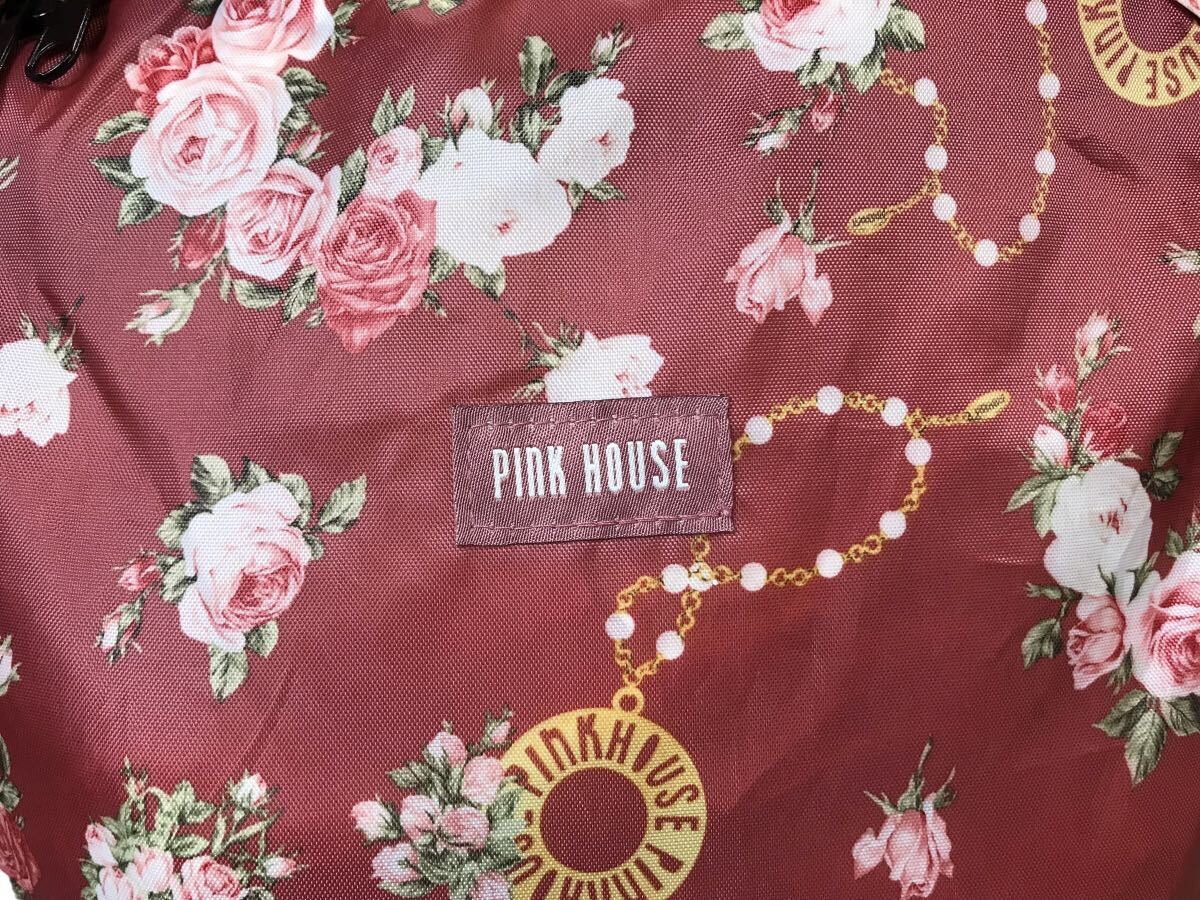 (D) PINK HOUSE Pink House цветочный принт рюкзак красный стоимость доставки 250 иен 
