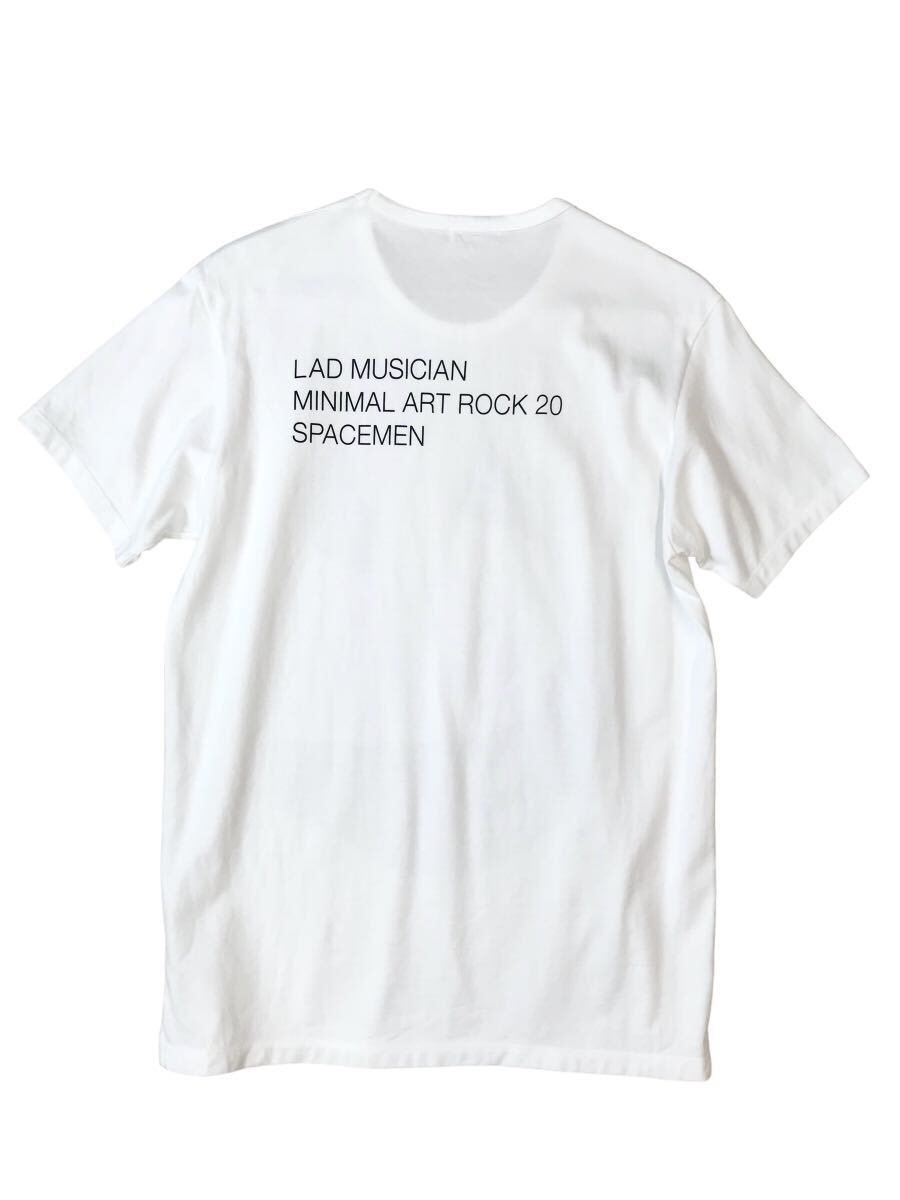 (D) lad musician ラッドミュージシャン 半袖Tシャツ 44 ホワイト 送料250円の画像3