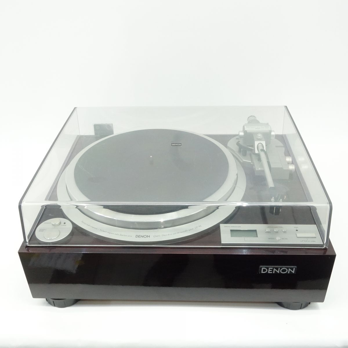 100 DENON/デノン オートリフトアッププレーヤー DP-59L ターンテーブル レコードプレーヤー ※中古_画像1