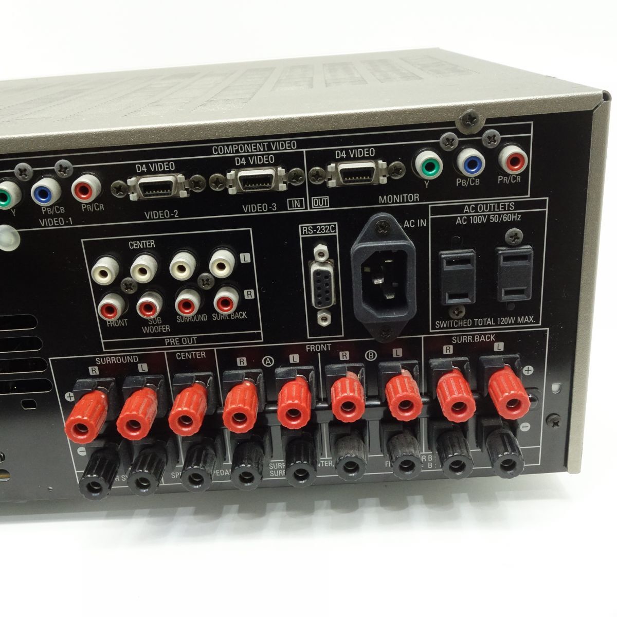 100 DENON/デノン AVサラウンドアンプ AVC-2890 パワーアンプ オーディオ機器 ※中古/現状品の画像6