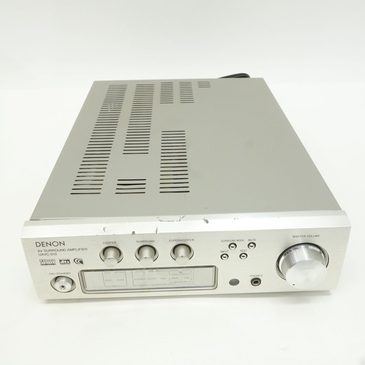 100 DENON/デノン AVアンプ,サブウーファー,スピーカーセット UAVC-310,USW-888,USC-C888,USC-A888×4 ホームシアターセット ※中古_画像2