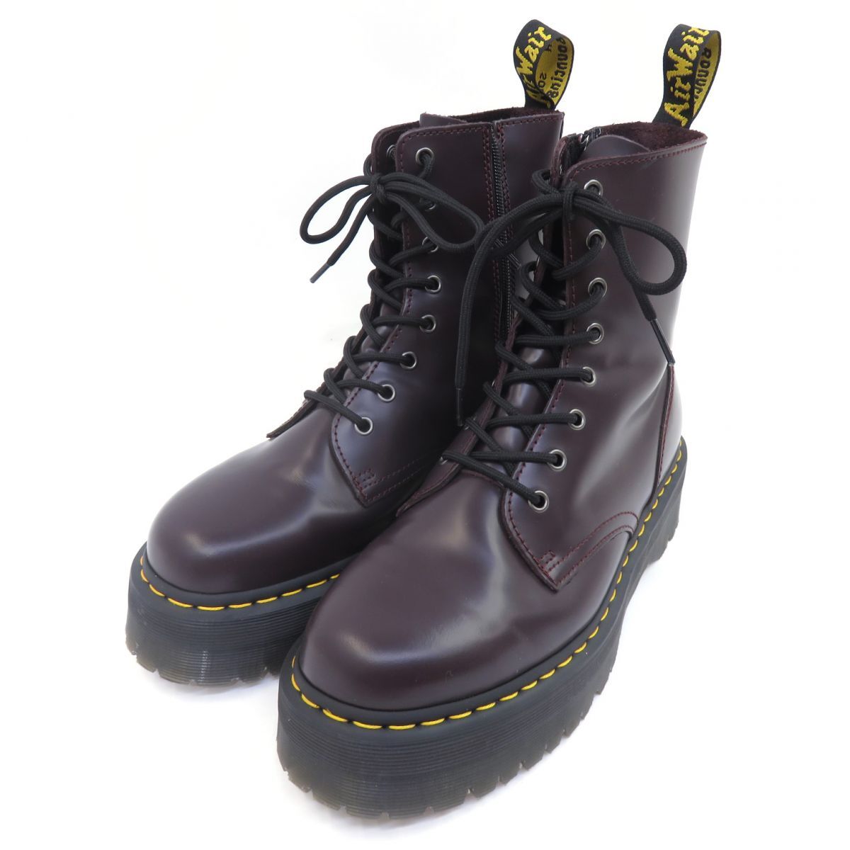 156s Dr.Martens Dr. Martens 8 hole boots UK9/28cm box less * used 