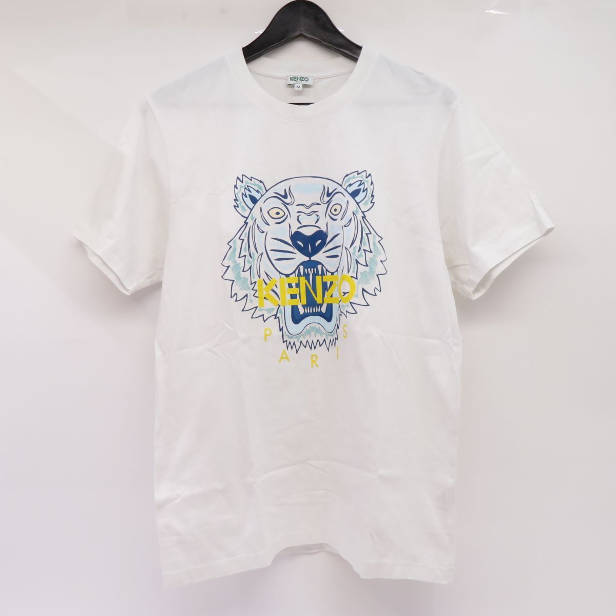130 KENZO ケンゾー TIGER T-SHIRT タイガー Tシャツ 半袖 FA55TS0504YA Mサイズ ※中古_画像1