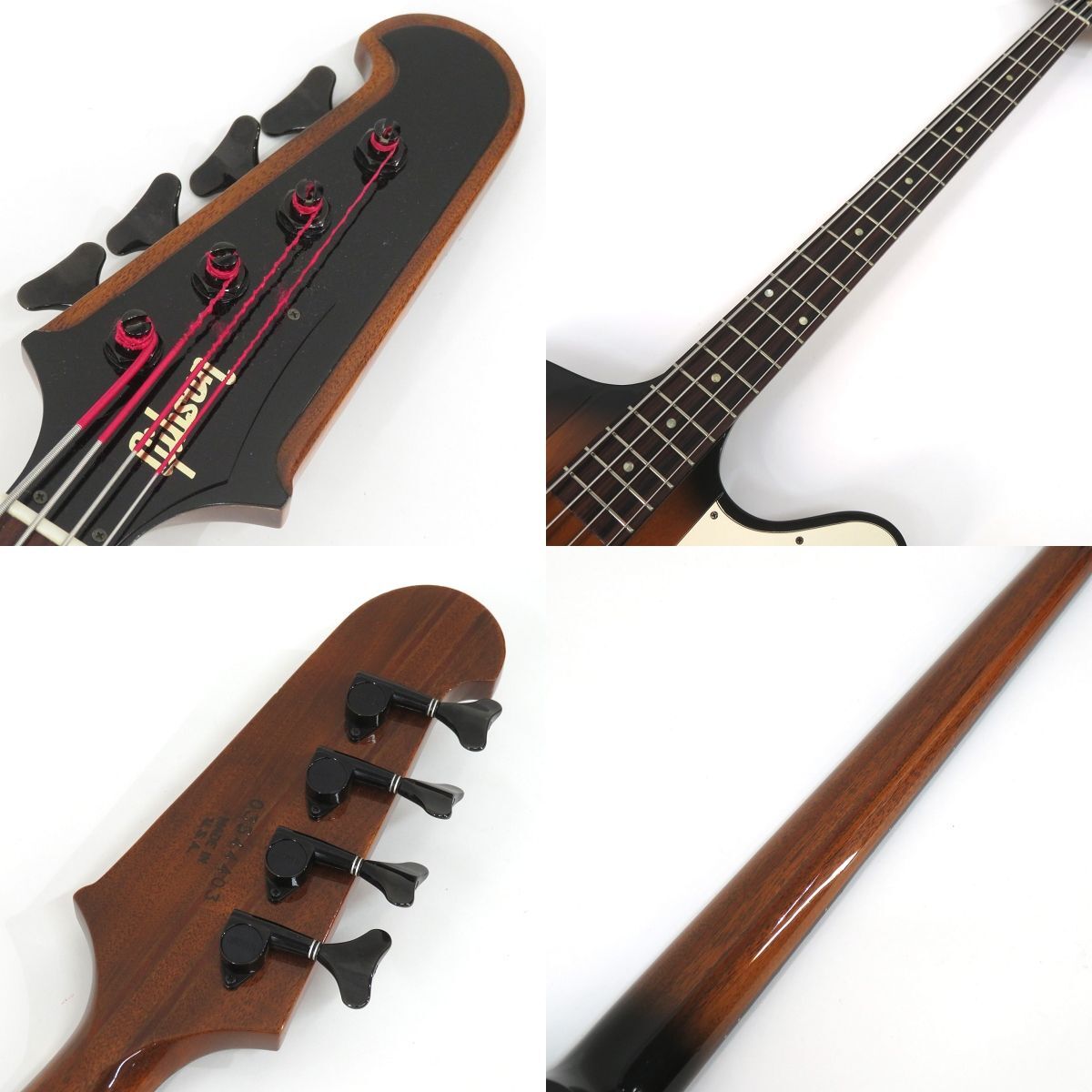 092s☆Gibson ギブソン Thunderbird IV サンバースト 2004年製 サンダーバード エレキベース ※中古_画像8