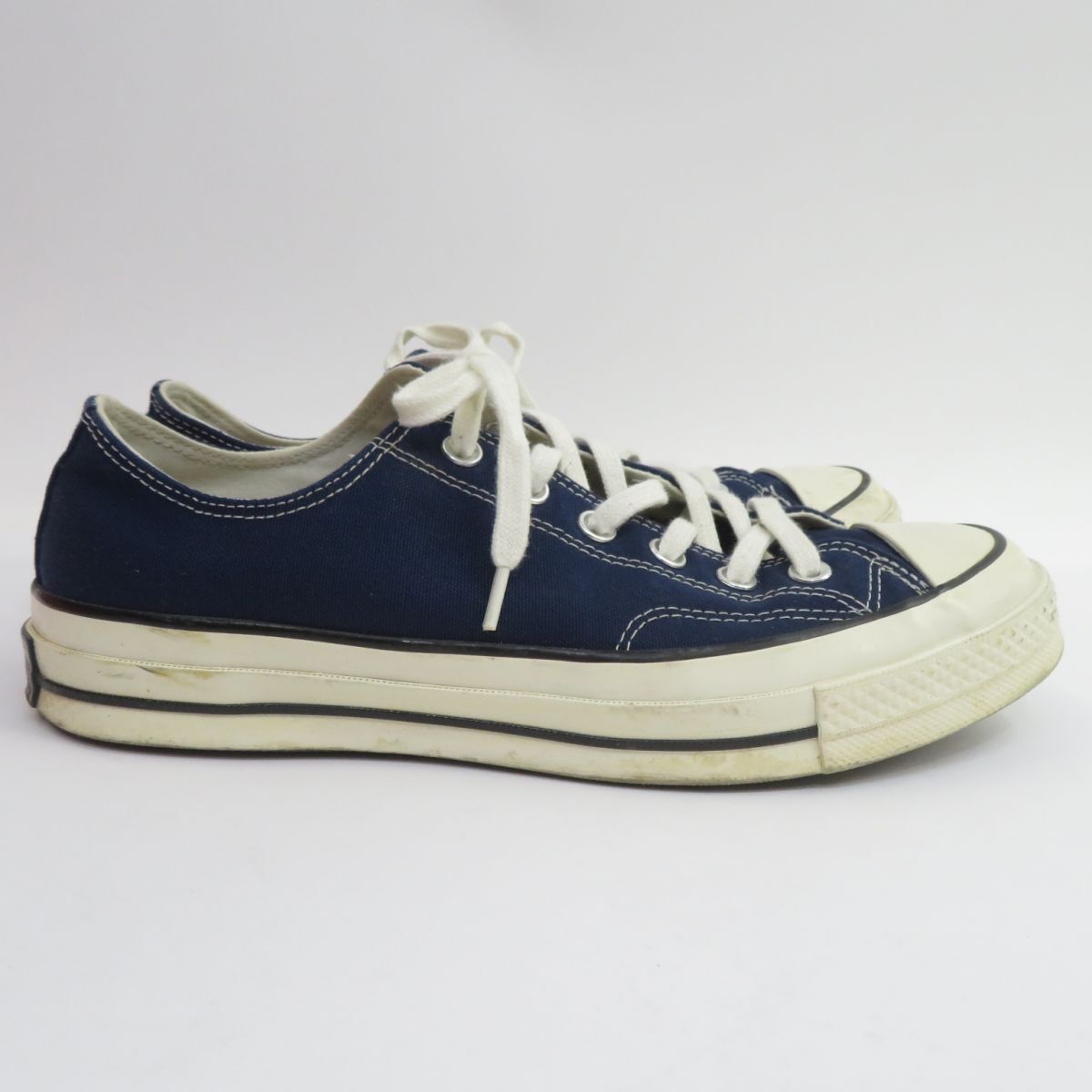 154s CONVERSE コンバース CT70 チャックテイラー ミッドナイトネイビー 172679C US8 26.5cm 箱有 ※中古_画像4