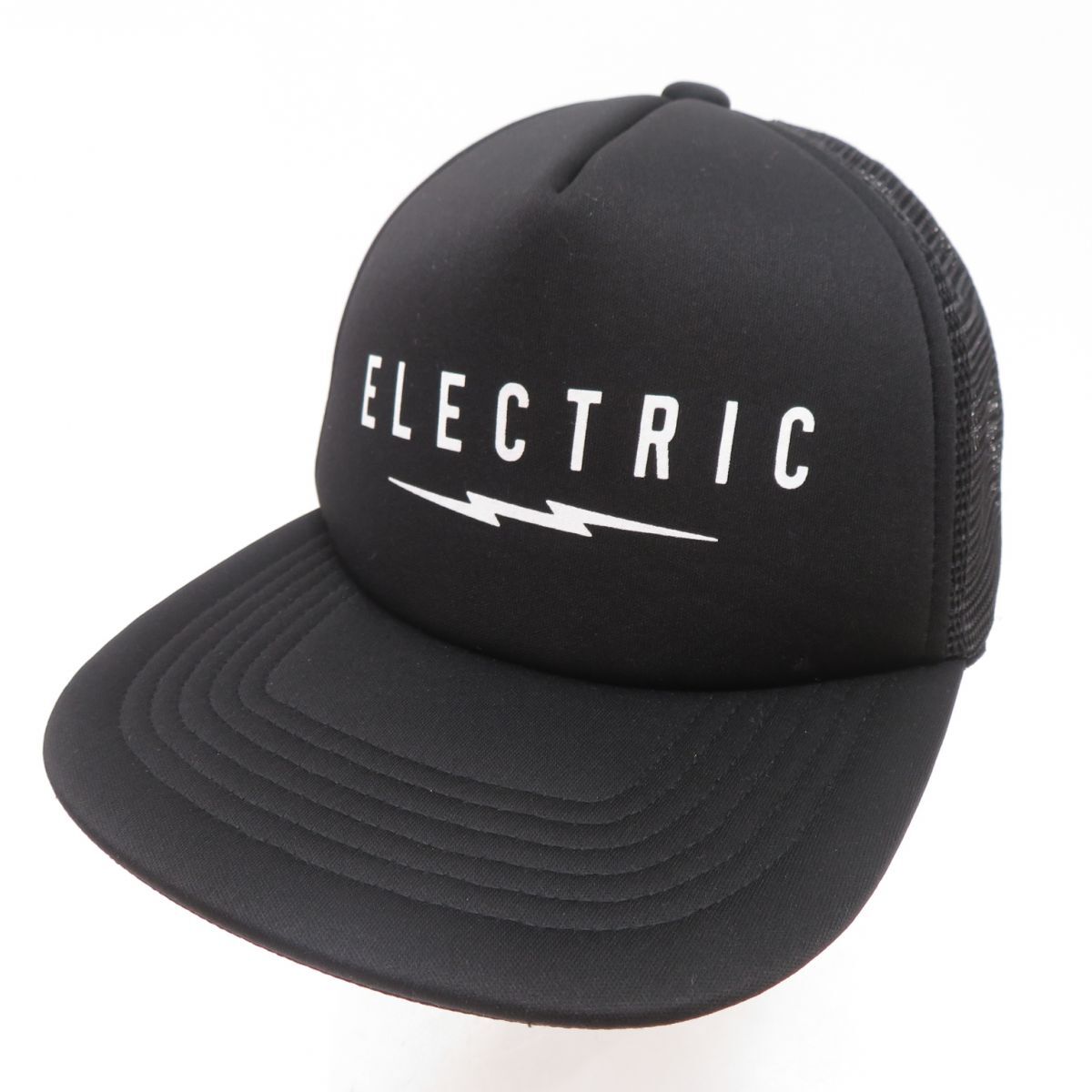 129【未使用】ELECTRIC エレクトリック メッシュキャップ ビッグアンダーボルト 帽子 E24SC05 フリーサイズの画像1