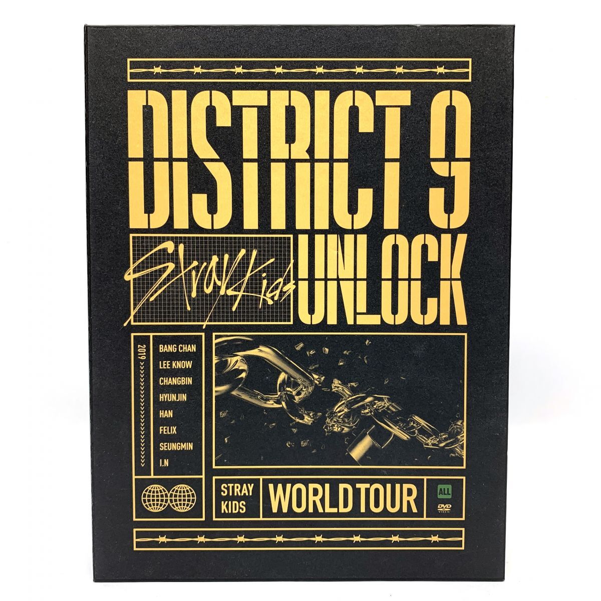 tu021s DVD Stray Kids World Tour ’District 9：Unlock’in SEOUL 輸入盤 ※中古 【津山店】_画像1