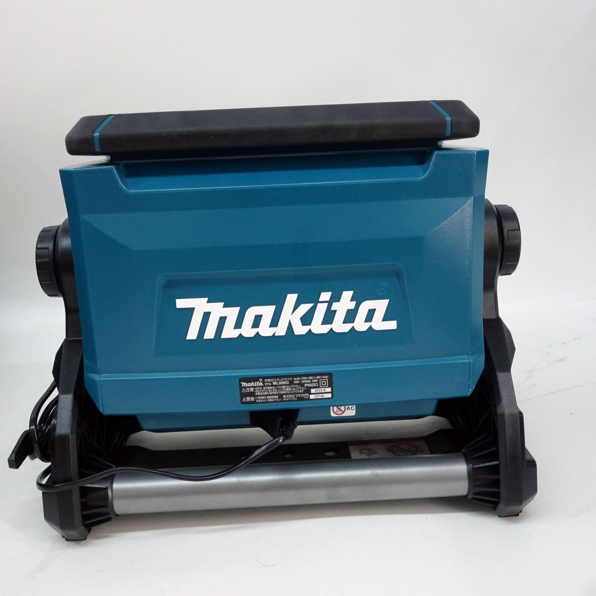 104 makita マキタ ML008G 充電式スタンドライト / 充電器付き ※中古の画像6