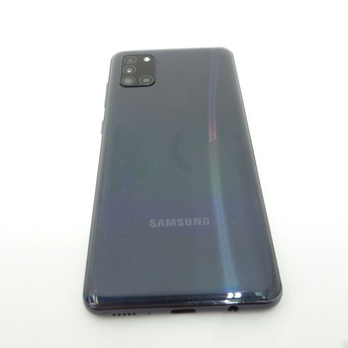 112 SIMフリー Samsung/サムスン Galaxy A31 SM-A315G/DS Prism Crush Black 6.4インチ 4GB/64GB 海外版 本体のみ ※中古/利用〇_画像8