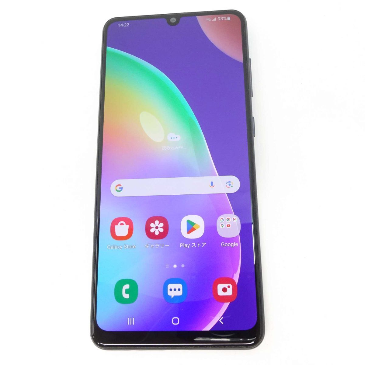 112 SIMフリー Samsung/サムスン Galaxy A31 SM-A315G/DS Prism Crush Black 6.4インチ 4GB/64GB 海外版 本体のみ ※中古/利用〇_画像1