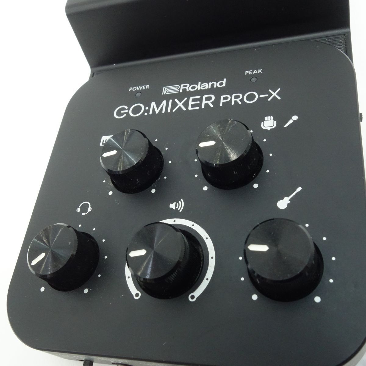 095 Roland ローランド GO:MIXER PRO-X スマホ専用 小型 ポータブルミキサー 本体のみ ※中古_画像4