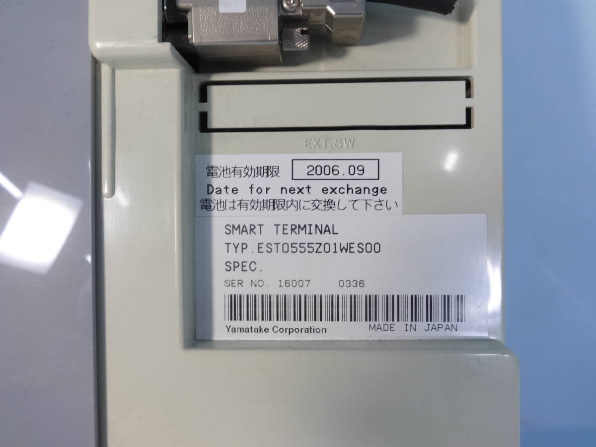 YAMATAKE SMART TERMINAL EST0555Z01WES00 タッチパネル ★通電OK★管理番号：RH-1238_画像5