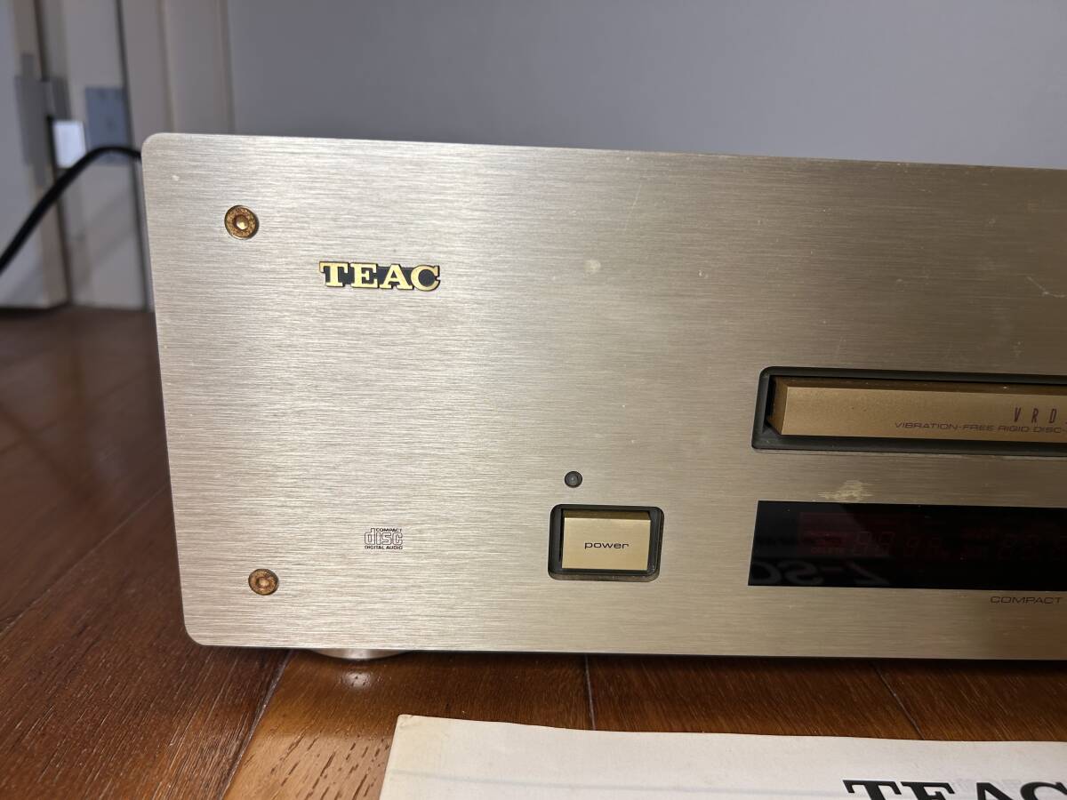 TEAC CDデッキ VRDS-7 ジャンクの画像3