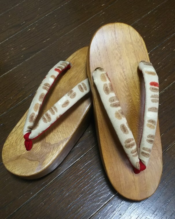  new goods made in Japan . geta free size ( corresponding size standard :23.0~25.0cm about )