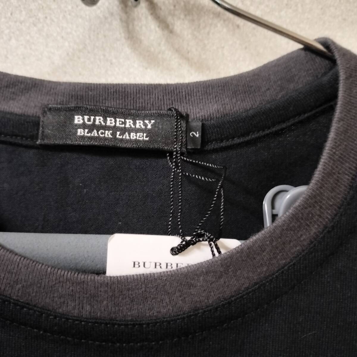 BURBERRY BLACK LABEL バーバリーブラックレーベル 半袖Tシャツ 三陽商会 01_画像6