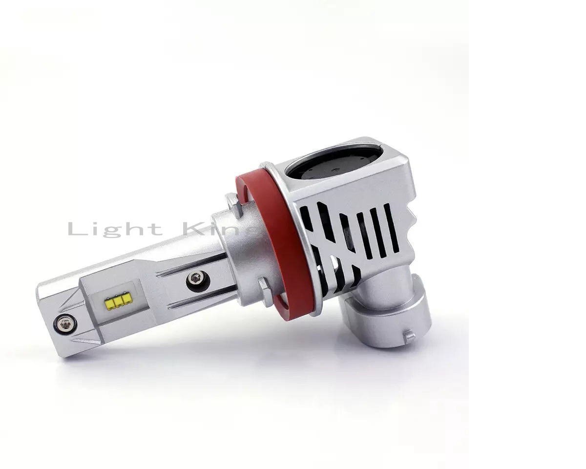 H8/H11/H16 車検対応 LED ヘッドライト 両面発光 110W 16000Lm (8000Lm*2) 9V-32V 一体型 カットライン フィリップスチップ搭載 白 6500_画像5