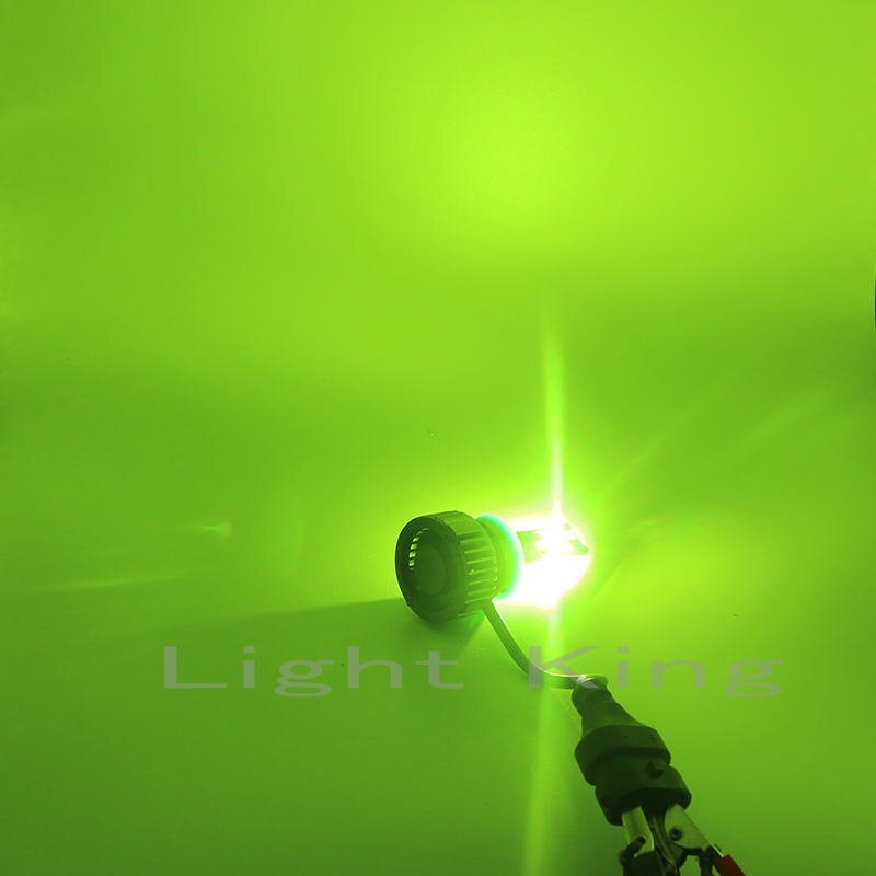超爆光 20000LM LED ファン付 フォグランプ 80W x 2灯セット H8/H11/H16 ライムグリーン 緑 USA CREE製 80系 ノア ヴォクシーの画像9