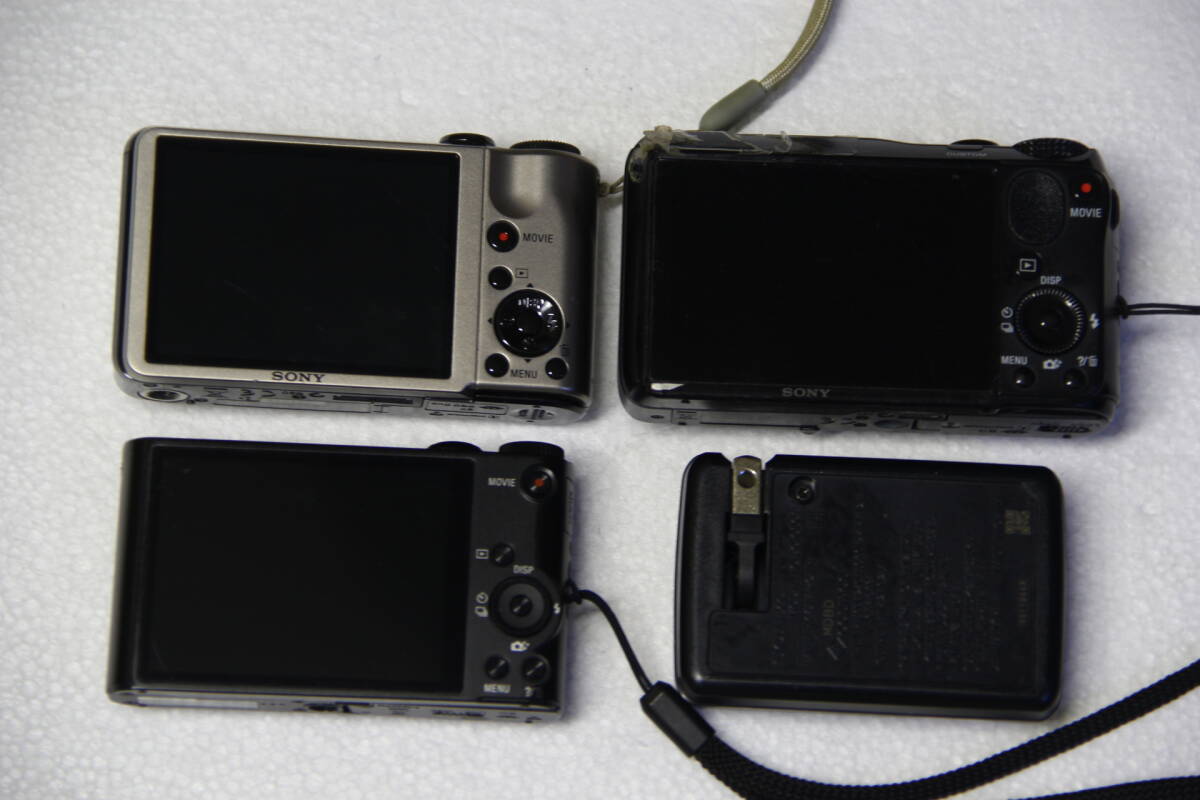 SONY コンパクトデジタルカメラ まとめて3個セット DSC-HX5/DSC-HX30V/DSC-WX300 バッテリーパックチャージャー付属の画像5