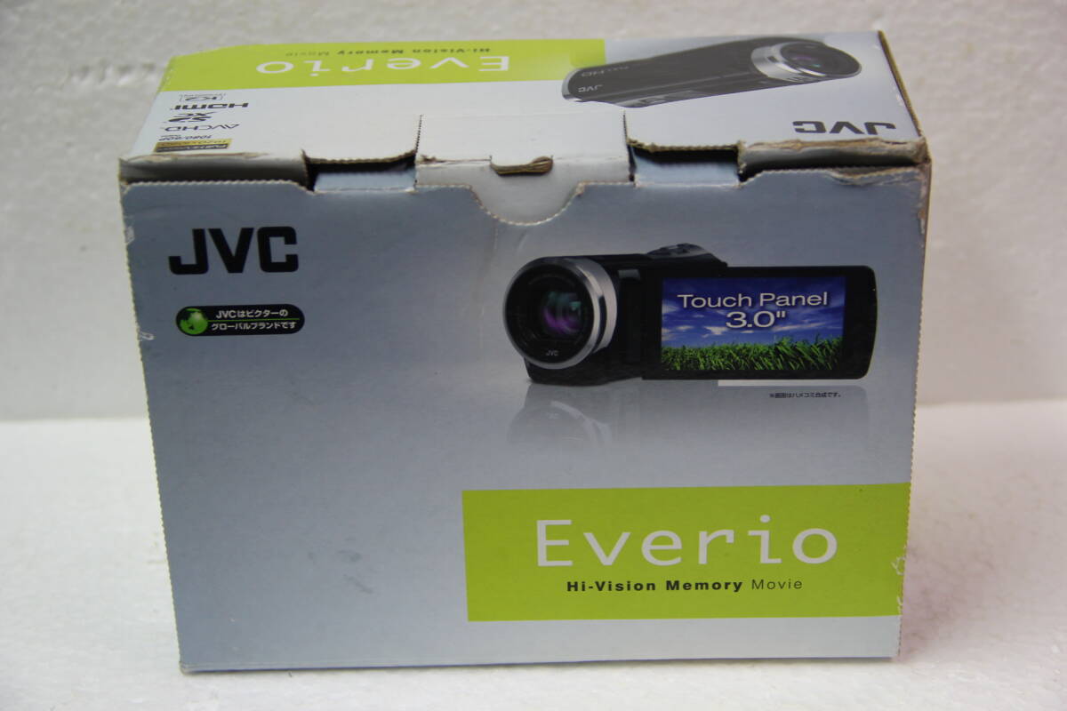 JVC デジタルビデオカメラ GZ-HM33 ホワイト メモリカード/バッテリーパック/取扱説明書/HDMIケーブル/AVケーブル付属の画像1