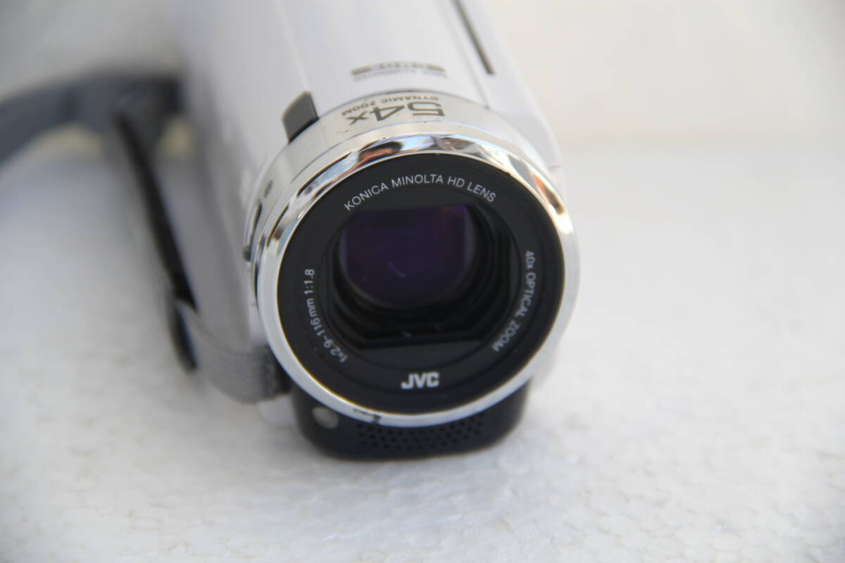 JVC デジタルビデオカメラ GZ-E265-W ホワイト 32GB_画像6