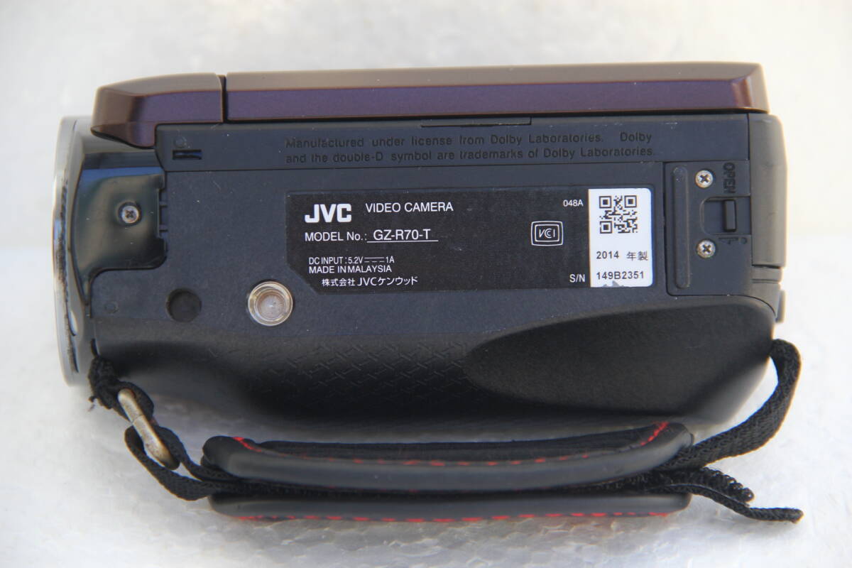 JVC デジタルビデオカメラ GZ-R70-T WATER PROOF