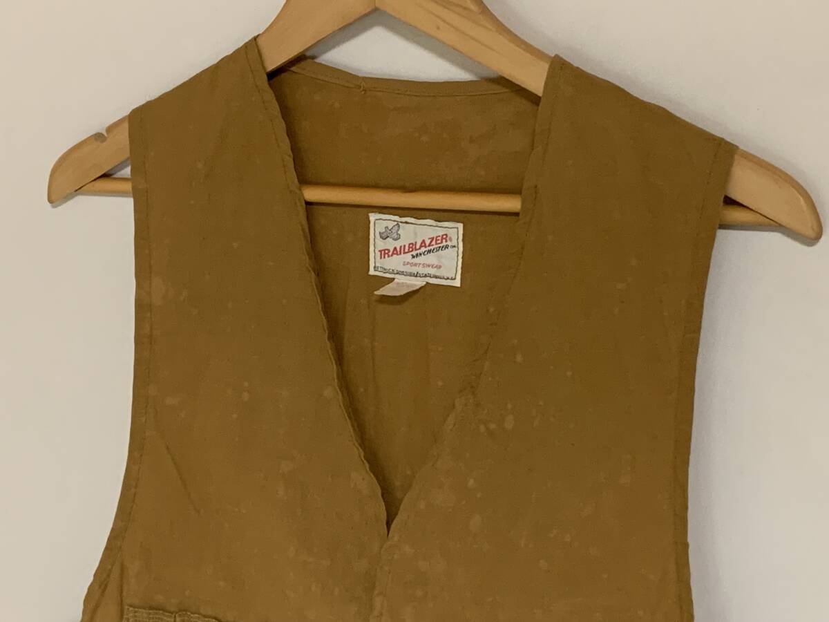 60\'s TRAILBLAZER охота лучший HETTRICK производства уличный OUTDOOR America производства Vintage VINTAGE American Casual б/у одежда USED USA X размер 