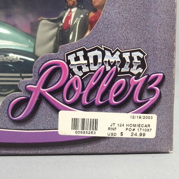  нераспечатанный *Jada TOYS HOMIE Rollerz 47\' CHEVY FLEETLINE 1/24 OFFICIAL CAR CLUB OF THE HOMIES Chevrolet свободный to линия ho mi-*