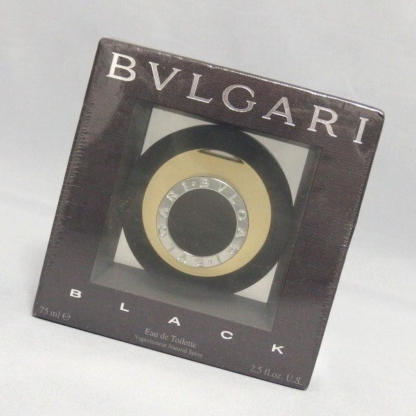 未開封★BVLGARI BLACK EDT 75ml 香水 オードトワレ ブルガリ ブラック★の画像1