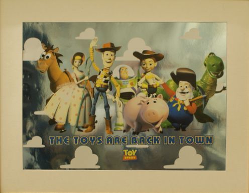 〈305〉TOY　STORY　「THE　TOYS　ARE　BACK　IN　TOWN」（レプリカ）_画像2