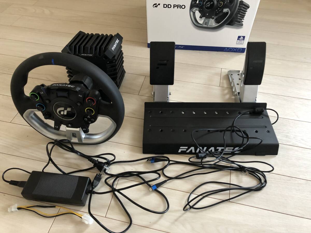 FANATEC CSL DD セット ハンコン シミュレーター Gran Turismo DD Pro ハンドル ペダルの画像1