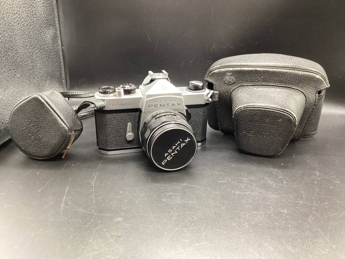 1158■ ペンタックス Pentax SPOTMATIC ボディ Super-Takumar 1：1.4/50 レンズ フィルムカメラ 撮影 部品取り ※写真をご確認ください。の画像1
