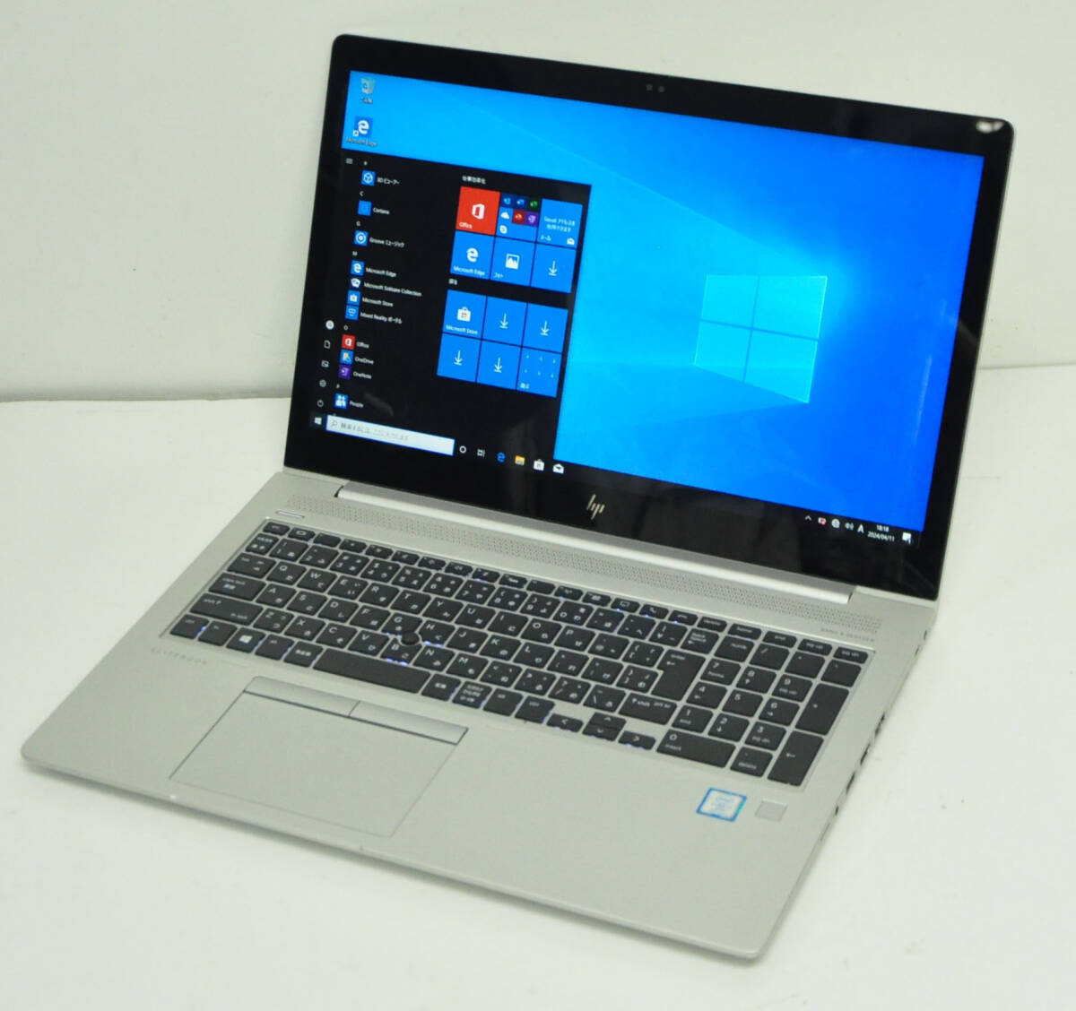 ♪ 上位モデル フルHD タッチパネル EliteBook 850 G5 ♪ 第8世代 Core i7-8650U / メモリ32GB / SSD 512GB / カメラ / Office2019/ Win11.の画像1