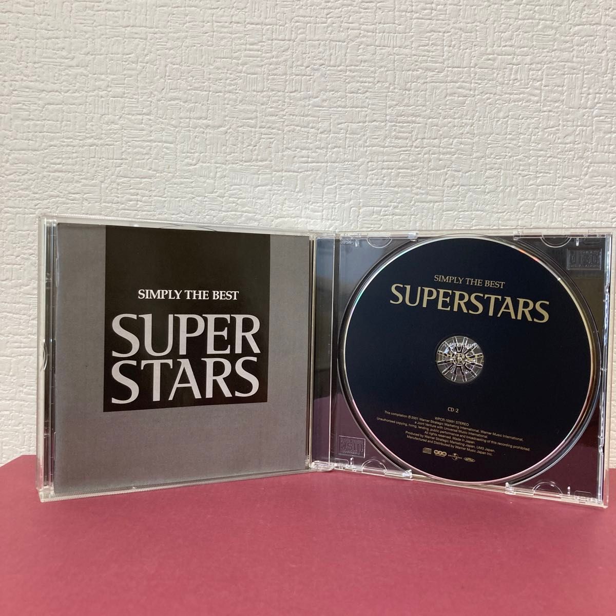 SIMPLY THE BEST  SUPER STARS   ２枚組み　アルバムCD 中古品　