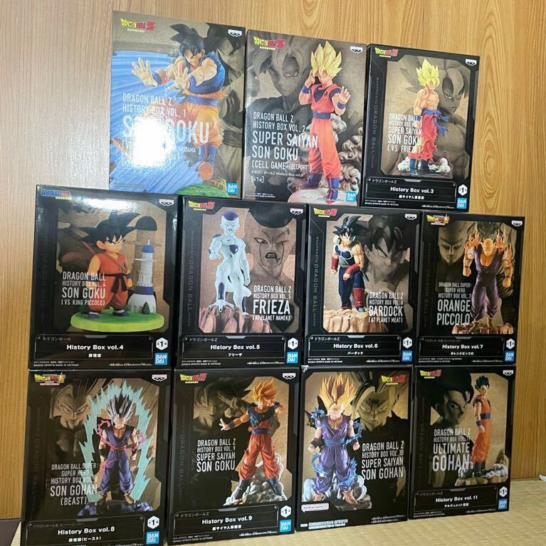 ドラゴンボール History Box vol.1 〜 vol.11 11種セット フィギュア DRAGON BALLの画像1