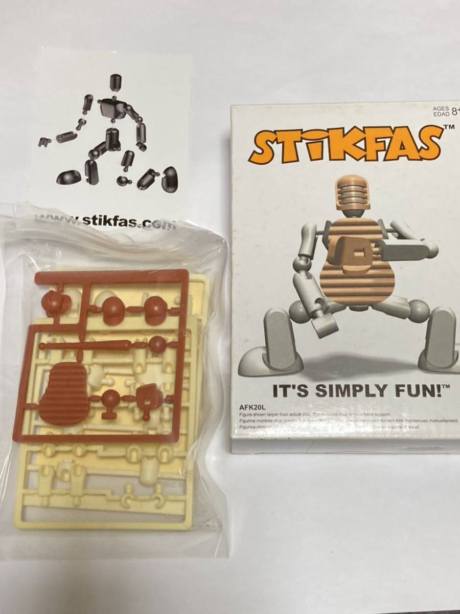 STIKFAS　スティックファス　ライトパック　アルファベースボール　(未組立　アクション　フィギュア_画像1