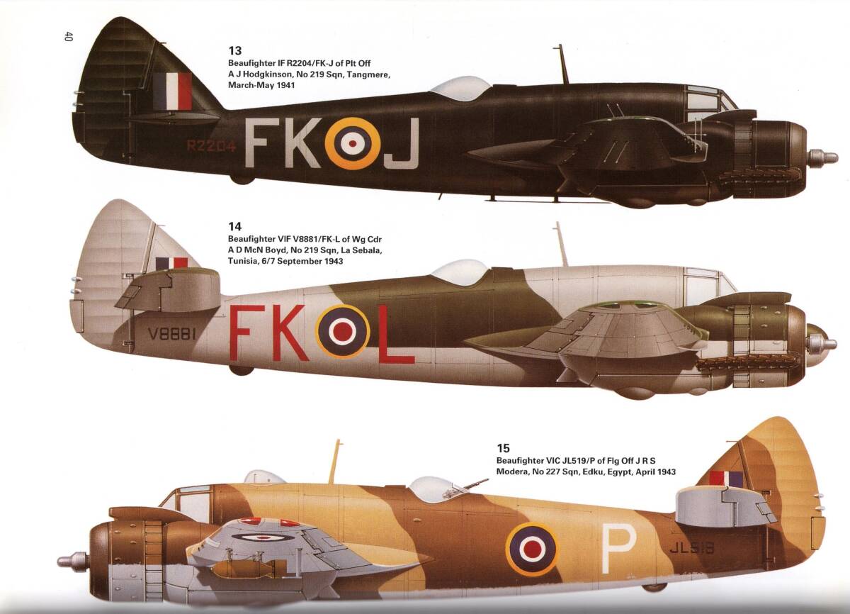 Osprey AC of the Aces #65-Beaufighter Aces of WW2_画像8