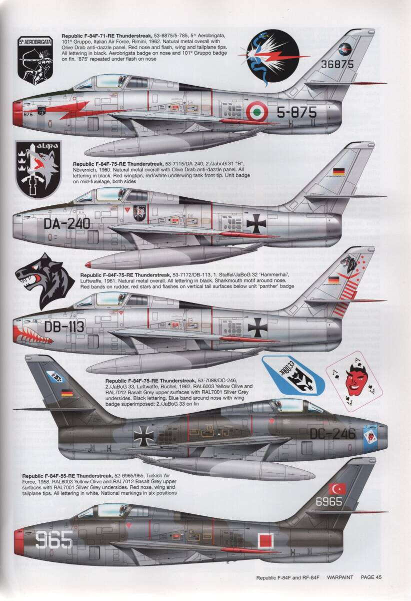 War Paint #100-F-84F & RF-84F _画像10