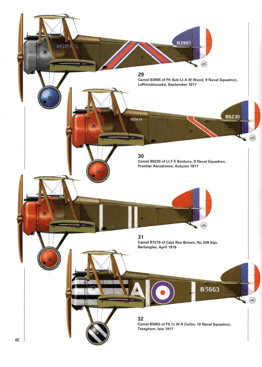 Osprey AC of Aces 52-Sopwith Camel Aces of WWIの画像9