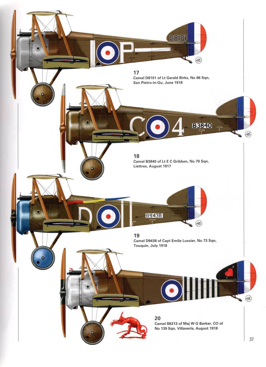 Osprey AC of Aces 52-Sopwith Camel Aces of WWIの画像8