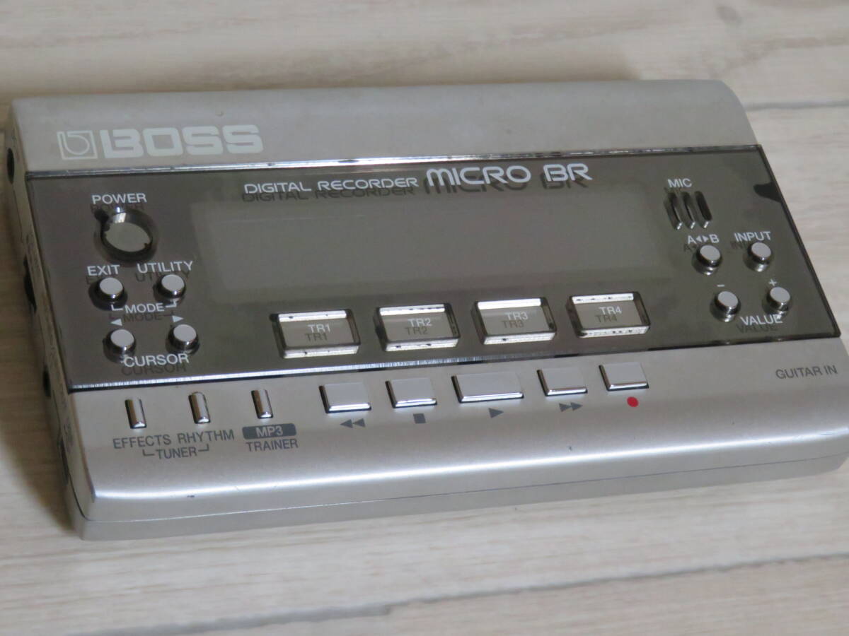 BOSS DIGTAL RECORDER MICRO BR デジタルレコーダー マルチトラックレコーダー の画像2