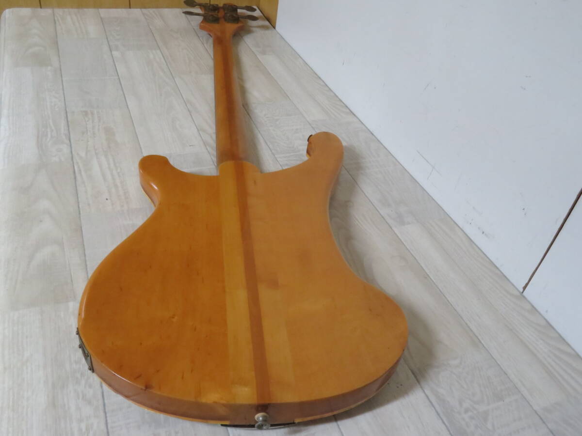 Greco Guitar グレコギター GRECO MAKES IT 型番不明 4弦エレキベース シリアルNo.C776282 ハードケース付き 追加画像有り _画像9