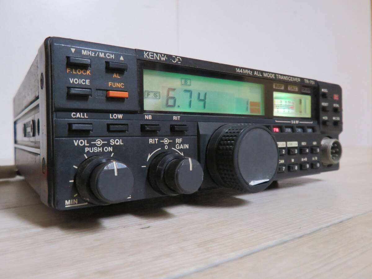 KENWOOD ケンウッド TR-751 144MHz ALL MODE TRANSCEIVER オールモードトランシーバー の画像2