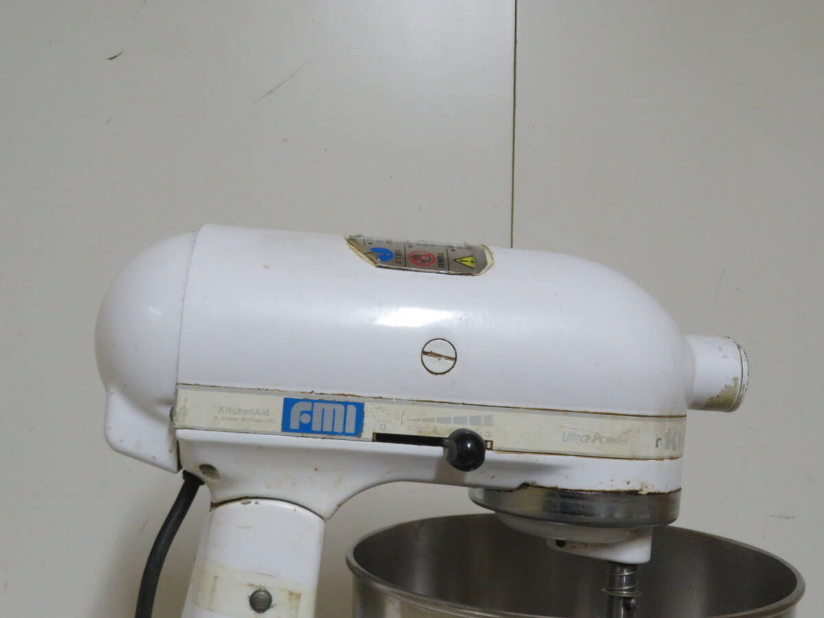 FMI エフ・エム・アイ KitchenAid キッチンエイド KSM90 スタンドミキサー 卓上ミキサー 業務用 調理器具 追加画像有り の画像2