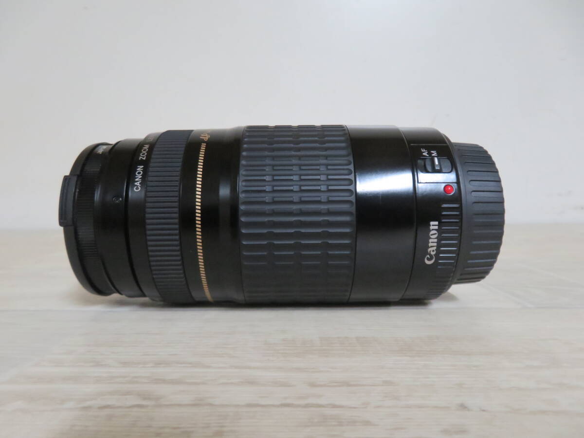 Canon ZOOM LENS EF 75-300mm 1:4-5.6 Canon camera lens auto focus indoor keeping goods addition image equipped 