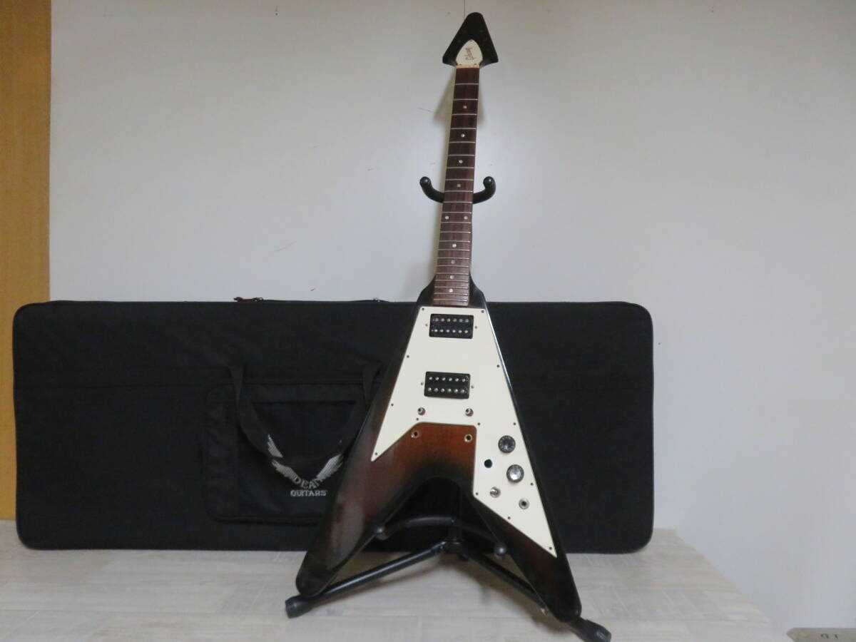 Gibson ギブソン Flying V フライングV MADE IN USA シリアルNo.93157701 エレキギター ケース付き ジャンク品/部品取り 追加画像有り の画像2