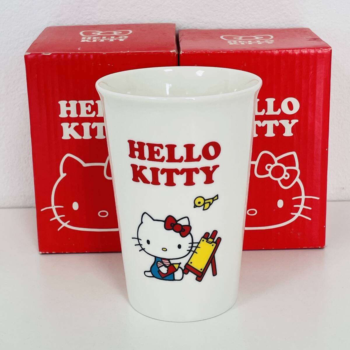 【HELLO KITTY/ハローキティ】食器おまとめ 皿/マグカップ/グラス/タンブラー ノベルティ 非売品 ★の画像3