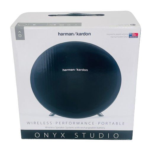 【harman kardon/ハーマンカードン】ONYX STUDIO ワイヤレススピーカー Bluetooth 未開封/未使用品★9539の画像1